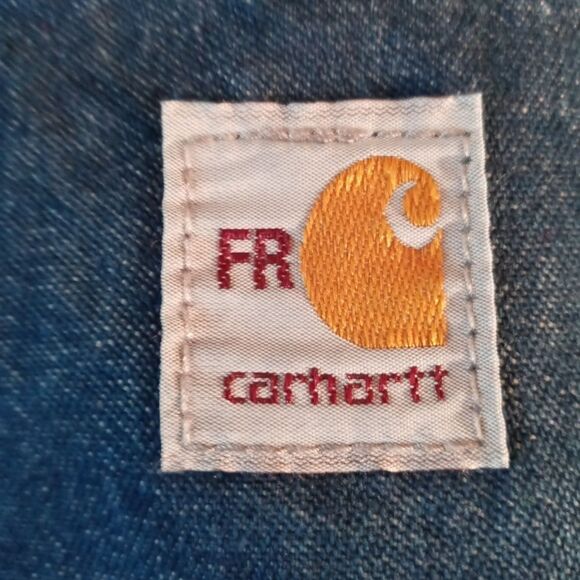 Carhartt Carpenter Flame Resistant Cat 2 Big Guy Jeans sz 44x32 - Picture 3 of 10